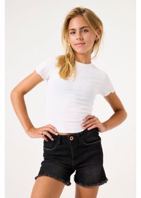 Shorts Garcia "Rianna", Jungen, Gr. 170, N-Gr, blau (schwarz used), Denim/Jeans, Obermaterial: 99% Baumwolle, 1% Elasthan, Hosen Shorts, f&uuml;r Girls, Topseller