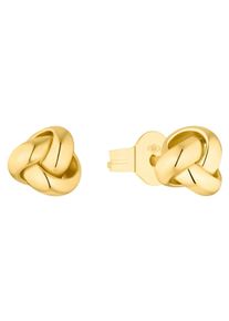 Paar Ohrstecker Amor "2013476", gold (goldfarben), Ohrringe, Damen, Gelbgold 375, Paar Ohrstecker