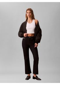 Ankle-Jeans Calvin Klein Jeans, Damen, Gr. 33, N-Gr, ck classic rinse, Denim/Jeans, Obermaterial: 98% Baumwolle, 2% Elasthan, unifarben, regular fit lang, Jeans Ankle-Jeans, Regular fit