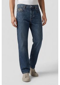 Relax-fit-Jeans Pepe Jeans "BEXLEY", Herren, Gr. 33, L&auml;nge 34, mid blau, Denim/Jeans, Obermaterial: 100% Baumwolle, relaxed fit lang, Jeans Relax-fit-Jeans, Regular Waist