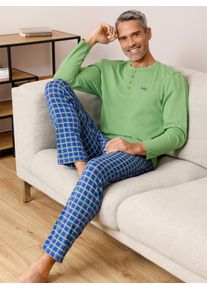 Pyjamaoberteil "Schlafanzug-Shirt", Herren, Gr. 44/46, apfel, 100% Baumwolle, unifarben, Shirts Pyjamaoberteil