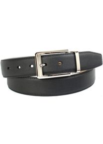 Lederg&uuml;rtel Anthoni Crown, Herren, Gr. 95, schwarz, Leder, unifarben, G&uuml;rtel Lederg&uuml;rtel, in matter Optik