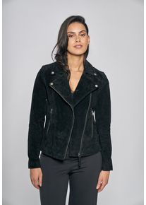 Lederjacke Freaky Nation "Taxi Driver-FN", Damen, Gr. XXXL(46), schwarz, Oberstoff: 100% Leder; Futter: 100% Polyester, figurbetont, Jacken Lederjacke