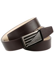 Lederg&uuml;rtel Anthoni Crown, Damen, Gr. 11,5, braun, Leder, unifarben, G&uuml;rtel Lederg&uuml;rtel, f&uuml;r Jeans