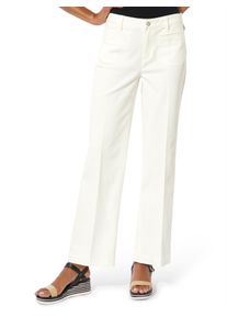 CR&Eacute;ATION L Bequeme Jeans CREATION L, Damen, Gr. 46, Normalgr&ouml;&szlig;en, ecru, 98% Baumwolle, 2% Elasthan, unifarben, lang, Jeans Bequeme Jeans