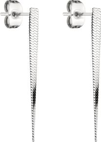 Paar Ohrh&auml;nger Liebeskind Berlin "LJ-0891-E-30, LJ-0892-E-30", silber (edelstahlfarben), Ohrringe, Damen, Edelstahl, Paar Ohrh&auml;nger