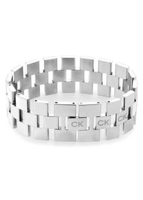 Armband Calvin Klein "Schmuck Edelstahl Armschmuck Gliederkette", silber (edelstahlfarben), Armb&auml;nder, Damen, 18,5cm, Edelstahl, Armband