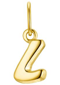 Kettenanh&auml;nger Amor "Letters", gold (gelbgoldfarben), Schmuckanh&auml;nger, Damen, Gelbgold 375, 0,33 g, Kettenanh&auml;nger, Made in Germany