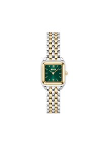 Quarzuhr BOSS "MAE PETITE", silberfarben, gr&uuml;n, Armbanduhren, Damen, Quarzuhr, Armbanduhr, Damenuhr, Edelstahlarmband, analog