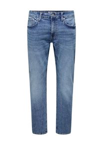 Only & Sons Regular-fit-Jeans ONLY & SONS "ONSWEFT REG. JAX BOX PIM DNM", Herren, Gr. 30, L&auml;nge 34, light blau denim detail:tinted, Denim/Jeans, Obermaterial: 50% Baumwolle, 30% Polyester, 18% Viskose, 2% Elasthan, Abriebeffekte, regular fit, Jeans Regular-fit-Jeans