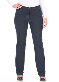 Stretch-Jeans KjBRAND "Betty Denim Stretch", Damen, Gr. 46/23, K-Gr, blau (schwarz, blau), Denim/Jeans, Obermaterial: 85% Baumwolle, 13% Polyester, 2% Elasthan, leichte Abriebeffekte, Basic lang, Jeans Stretch-Jeans, mit Stretch
