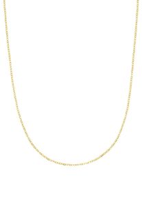 Collierkettchen Amor "Classics, Ankerkettengliederung", gold (goldfarben), Halsketten, Damen, Gelbgold 375, L: 50, Collierkettchen