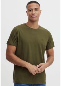2-in-1-Langarmshirt Blend "BL T-shirt BHDinton crew", Herren, Gr. S, gr&uuml;n, Single Jersey, Obermaterial: 95% Baumwolle, 5% Elasthan, unifarben, normal normal, Rundhals, Shirts 2-in-1-Langarmshirt