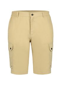 Cargobermudas Icepeak "H CARGOBERMUDA ANZIO", Herren, Gr. 46, N-Gr, beige, Obermaterial: 100% Polyamid, Hosen Cargobermudas, mit mehreren Taschen, mit Hosenschlitz mit Rei&szlig;verschluss und Knopf