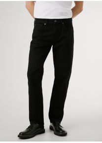 Straight-Jeans Pepe Jeans "CASH", Damen, Gr. 36, L&auml;nge 34, schwarz (clean deep schwarz), Denim/Jeans, Obermaterial: 98% Baumwolle, 2% Elasthan, straight fit lang, Jeans Straight-Jeans, im 5-Pocket-Stil