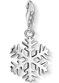 Charm-Einh&auml;nger Thomas Sabo "Schneeflocke", silber (silberfarben), Charms, Damen, Silber 925 (recycelt), Charm-Einh&auml;nger