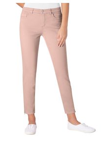 Stretch-Jeans Ascari, Damen, Gr. 46, Normalgr&ouml;&szlig;en, rosa (ros&eacute;), 91% Baumwolle, 6% Polyester, 3% Elasthan, unifarben, lang, Jeans Stretch-Jeans