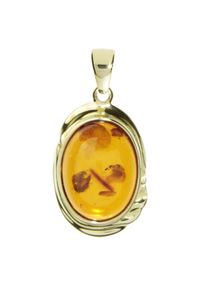 Kettenanh&auml;nger OSTSEE-SCHMUCK "- Mara - Gold 333/000 - Bernstein" Gr. 30, gold (gold 333, goldfarben, gelb), Schmuckanh&auml;nger, Damen, Gelbgold 333, Kettenanh&auml;nger