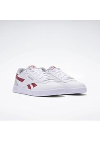 Sneaker Reebok CLASSIC "REEBOK COURT ADVANCE", Damen, Gr. 37, ftwrwei&szlig;, retrorot, grau1, Synthetik, Schuhe Sneaker