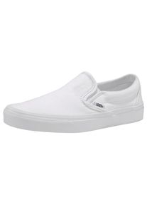 Slip-On Sneaker Vans "UA Classic Slip-On", Herren, Gr. 38,5, wei&szlig;, Textil, unifarben, Schuhe Slip-On Sneaker, aus textilem Canvas-Material