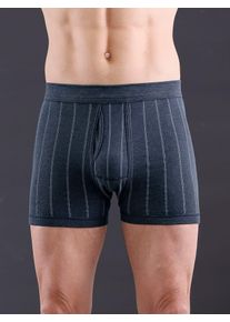 w&auml;schepur Schl&uuml;pfer W&Auml;SCHEPUR, Herren, Gr. 8, 2 Stk., blau (marine, gestreift), 75% Baumwolle, 25% Polyester, Unterhosen Schl&uuml;pfer