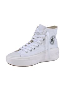 Sneaker Converse "CHUCK TAYLOR ALL STAR MOVE PLATFORM", Damen, Gr. 37, wei&szlig;, Textil, Schuhe Sneaker