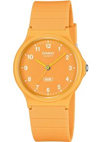Quarzuhr, orange (orange, orange), CASIO TIMELESS COLLECTION, Armbanduhren, Damen, Quarzuhr, Armbanduhr, Damenuhr, Herrenuhr, Jugendliche, Resinarmband
