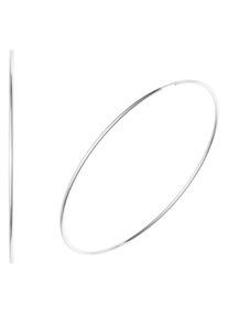 Paar Creolen Firetti "Schmuck Geschenk Silber 925 2,0 mm breit" Gr. 100, silber (silberfarben), Ohrringe, Damen, 100, Silber 925 (Sterlingsilber), Paar Creolen, Made in Germany