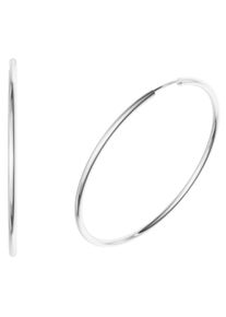 Paar Creolen Firetti "Schmuck Geschenk Silber 925 2,0 mm breit" Gr. 50, silber (silberfarben), Ohrringe, Damen, 50, Silber 925 (Sterlingsilber), Paar Creolen, Made in Germany