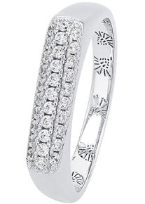 JOOP! Fingerring JOOP "2038939/-40/-41/-42" Gr. 54, silber (silberfarben, kristallwei&szlig;), Fingerringe, Damen, 54, Silber 925 (Sterlingsilber), 4,5mm, Fingerring, mit Zirkonia (synth.)