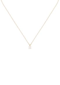 Kette mit Anh&auml;nger UNIKE JEWELLERY "CLASSY PEARL, UK.CL.1204.0260", silber (silberfarben, kristallwei&szlig;), Halsketten, Damen, Perlen Silber 925 (Sterlingsilber), L: 47, Perlen, Silber 925 (Sterlingsilber), Kette mit Anh&auml;nger, mit Perle (synth.)