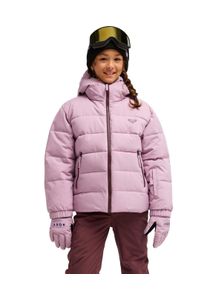 Snowboardjacke Roxy "Snowyhill Puffy", M&auml;dchen, Gr. 16, discreet mauve, Obermaterial: 100% Microfaser;, Jacken Snowboardjacke
