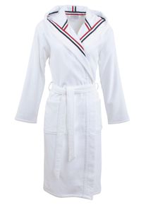 Unisex-Bademantel Carl Ross "481310" Gr. XS, wei&szlig;, XS, Velours, Hausm&auml;ntel, Unisex-Bademantel, Midil&auml;nge