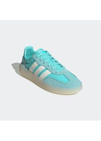 Sneaker adidas Sportswear "BARREDA DECODE", Damen, Gr. 37, wei&szlig; (flash aqua, sanftes wei&szlig;, mint ton), Leder, Textil, Schuhe Sneaker, inspiriert vom Design des adidas handball spezial