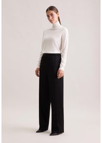 Stoffhose Seidensticker, Damen, Gr. 48, Normalgr&ouml;&szlig;en, schwarz, 98% Viskose, 2% Elasthan, unifarben, Hosen Stoffhose