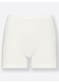 w&auml;schepur Panty W&Auml;SCHEPUR, Damen, Gr. 48, 4 Stk., wei&szlig;, 50% Baumwolle, 50% Polyester, Unterhosen Panty