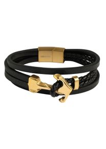 Adelia&acute;s Kettenanh&auml;nger ADELIA&acute;S "Herren Anh&auml;nger &iquest; Gravuranh&auml;nger aus Leder", schwarz, Schmuckanh&auml;nger, Herren, Kettenanh&auml;nger