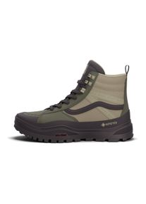 Sneaker Vans "MTE SK8-HI GORE-TEX INSULATED", Herren, Gr. 37, dunkelgr&uuml;n, schwarz braun, Leder, Schuhe Sneaker, wasserdichter, gef&uuml;tterter Sneakerboot