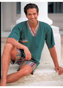 TopTen Schlafanzug TOP TEN, Herren, Gr. 44/46, gr&uuml;n (tannengr&uuml;n), 100% Baumwolle, Homewear-Sets Schlafanzug
