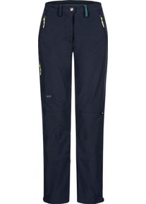 Softshellhose DEPROC Active "STONECREST NEW WOMEN", Damen, Gr. 46 (L), Normalgr&ouml;&szlig;en, blau (dunkelblau), 96% Polyester; 4% Elasthan, Hosen Softshellhose, auch in Gro&szlig;en Gr&ouml;&szlig;en erh&auml;ltlich