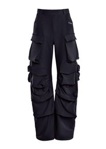 Sporthose WINSHAPE "Functional Comfort Cargo Pants CP101C", Damen, Gr. XS, Normalgr&ouml;&szlig;en, schwarz, 85% Polyester, 15% Elasthan, Hosen Sporthose, mit Taschen