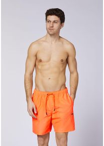 Badeshorts Chiemsee, Herren, Gr. S (44/46), shocking orange, 100% Polyester, Badehosen Badeshorts