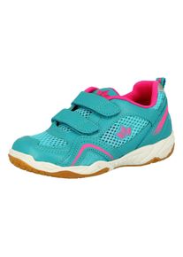 Hallenschuh Lico "Sportschuh Enjoy V", M&auml;dchen, Gr. 38, blau, Synthetik, Schuhe Hallenschuh
