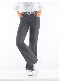 Bequeme Jeans Inspirationen, Damen, Gr. 38, Normalgr&ouml;&szlig;en, blau (stone, grau, denim), 82% Baumwolle, 16% Polyester, 2% Elasthan, unifarben, lang, Jeans Bequeme Jeans