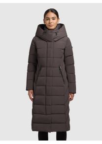 Steppmantel Khujo "TAMKE", Damen, Gr. M (38), graphite grau, Steppware, Obermaterial: 100% Polyester. Futter: 100% Nylon. Wattierung: 100% Polyester, unifarben, elastischer Bund, M&auml;ntel Steppmantel