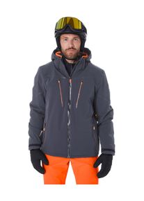 Skijacke Killtec "KSW 50 MN SKI JCKT", Herren, Gr. XL, nachtblau, Obermaterial: 84% Polyamid, 16% Elasthan;Futter: 100% Polyester;F&uuml;llung: 100% Polyester, Jacken Skijacke, Herren Skijacke: wasserdicht, atmungsaktiv, 4-Wege-Stretch, Schneefang