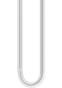 Silberkette Thomas Sabo "Schmuck Silber 925 Schlangenkettengliederung" Gr. 45, silber (silberfarben), Halsketten, Damen, 45, Silber 925 (recycelt), L: 45 B: 4mm, Silberkette, B:4mm