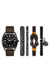 Quarzuhr Skechers "SETS", braun, Armbanduhren, Herren, Quarzuhr, Armbanduhr, Herrenuhr, Ideal auch als Geschenk, analog