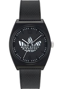 Quarzuhr adidas originals "PROJECT TWO GRFX", schwarz, Armbanduhren, Damen, Quarzuhr, Armbanduhr, Damenuhr, Herrenuhr, unisex, analog