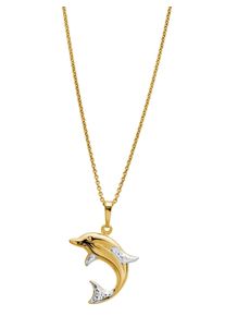 Kettenanh&auml;nger Lady, gold (gelbgold 375), Schmuckanh&auml;nger, Damen, Gelbgold 375, Kettenanh&auml;nger